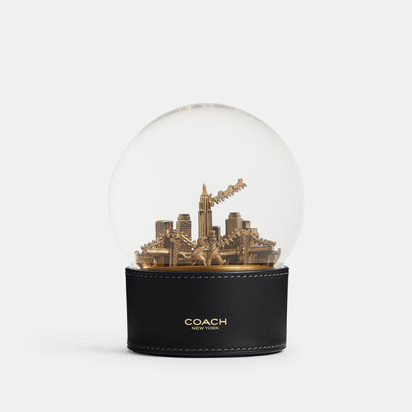Coach Snow Globe With Rexy And Snowman